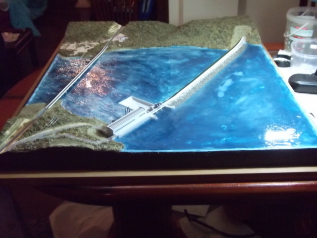 Comprar maquete de área mineradora