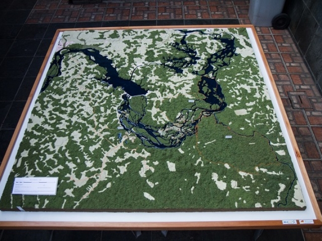 desenvolvimento de maquetes ambientais