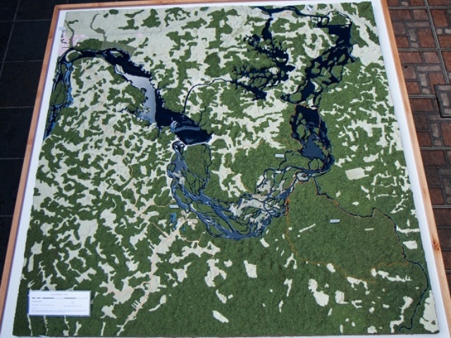 hidroeletrica maquete