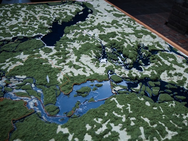 hidroeletrica maquete